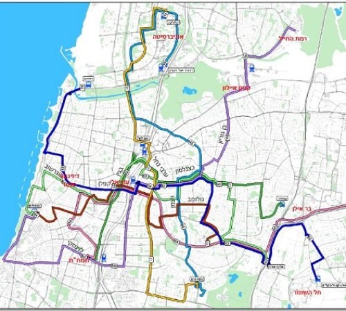 מסלולי הקווים המתוגברים מסלולי הקווים המתוגברים